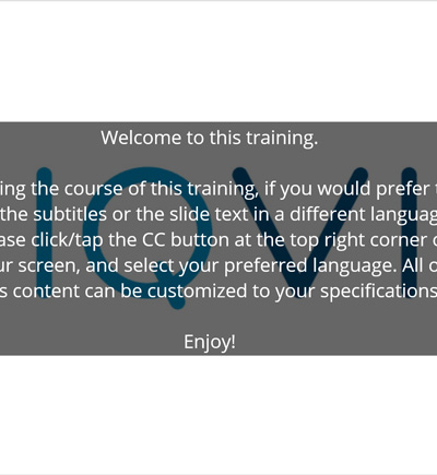 Custom elearning development